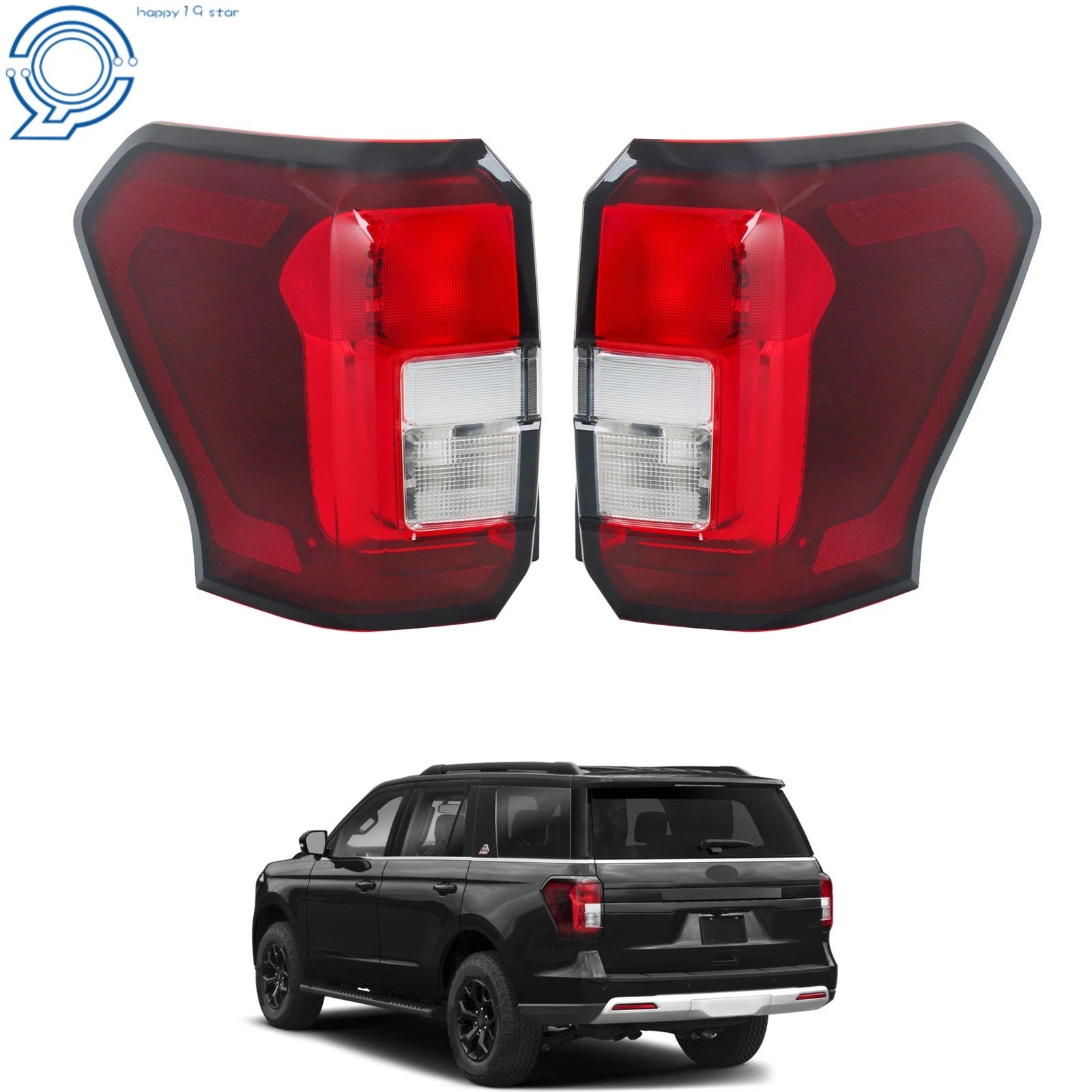 Tail Lights for Ford Expedition (2022-2024) Halogen Left & Right Side