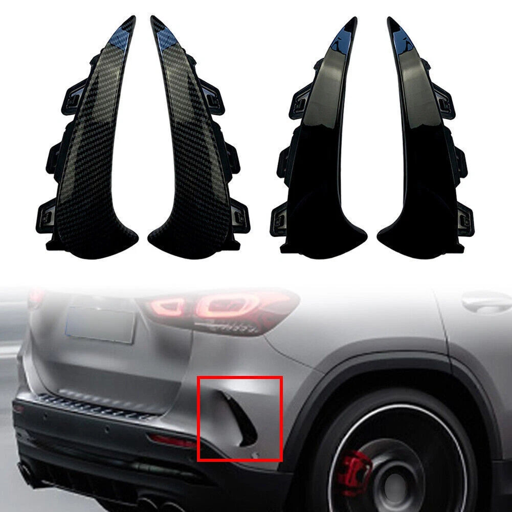 Rear Bumper Splitter Spoiler Canard for Mercedes GLA200 260 (2020–2023)