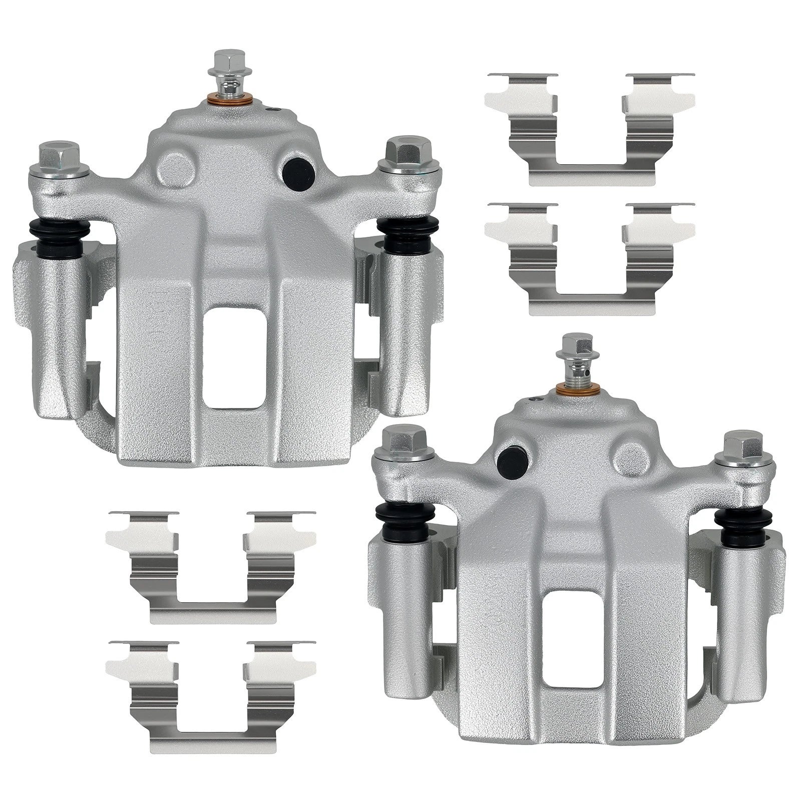 2X Rear Brake Caliper with Bracket for Nissan Murano Quest (2003–2009) 19B2792