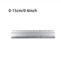 Aluminum Alloy Ruler Set of 3 (15cm, 20cm, 30cm)