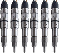 Set of 6 Fuel Injectors 0445120415 for Man MC13
