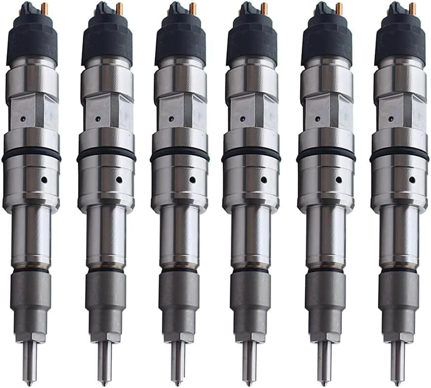 Set of 6 Fuel Injectors 0445120415 for Man MC13