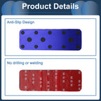 Footrest Pedals Cover for Subaru Forester (2003–2005) Aluminum Alloy Blue
