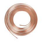 2X Copper Plated Brake Line for Hydraulic Systems (25 ft, 1/4 OD)