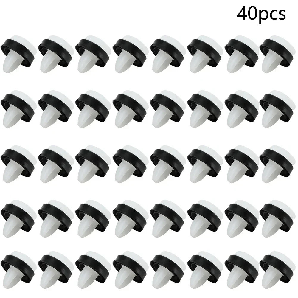 40 Pcs Front Door Trim Clips for Ford Transit Connect, Land Rover LR3