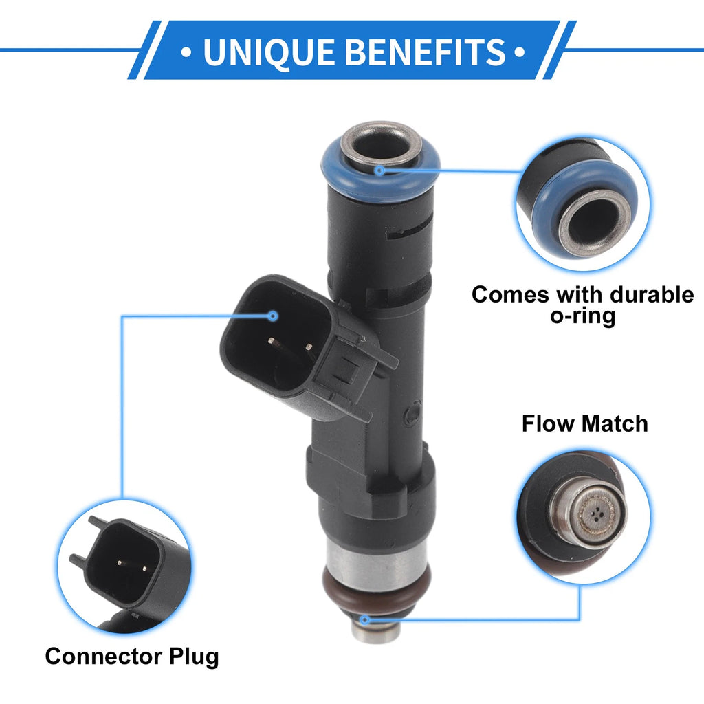 1 Pc Fuel Injector No.0280158231/BB3Z9F593A for Ford Fusion (2013–2017) L4 2.5L