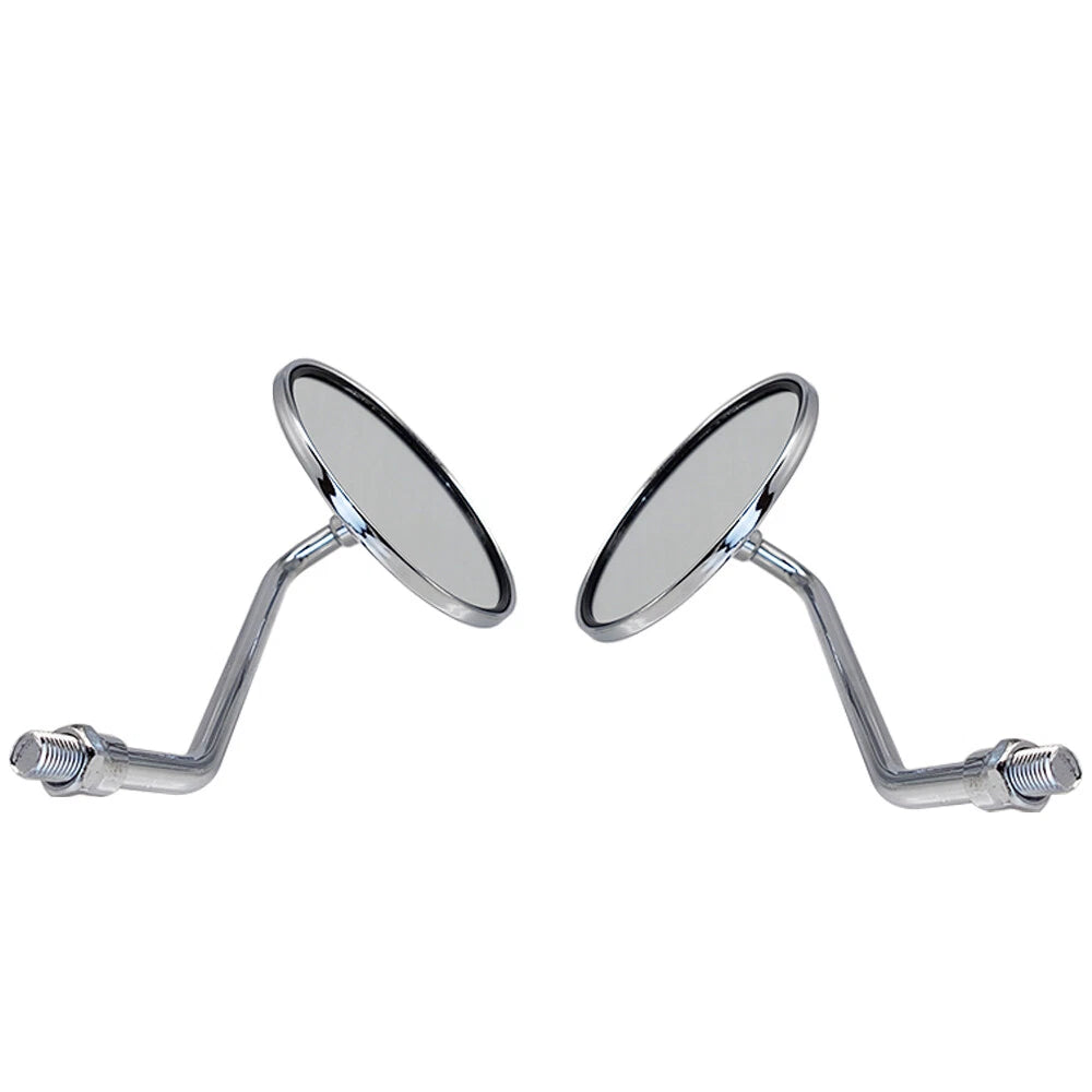 2X M8 Mirrors for Honda ST50 ST70 CL70 CT90 CL90 S90 CB100 CL100 CB125 (1970–1980)