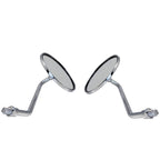2X M8 Mirrors for Honda ST50 ST70 CL70 CT90 CL90 S90 CB100 CL100 CB125 (1970–1980)