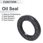 Set of 5 Oil Seal Rotary Shaft Seal NBR Rubber 50x80x10mm