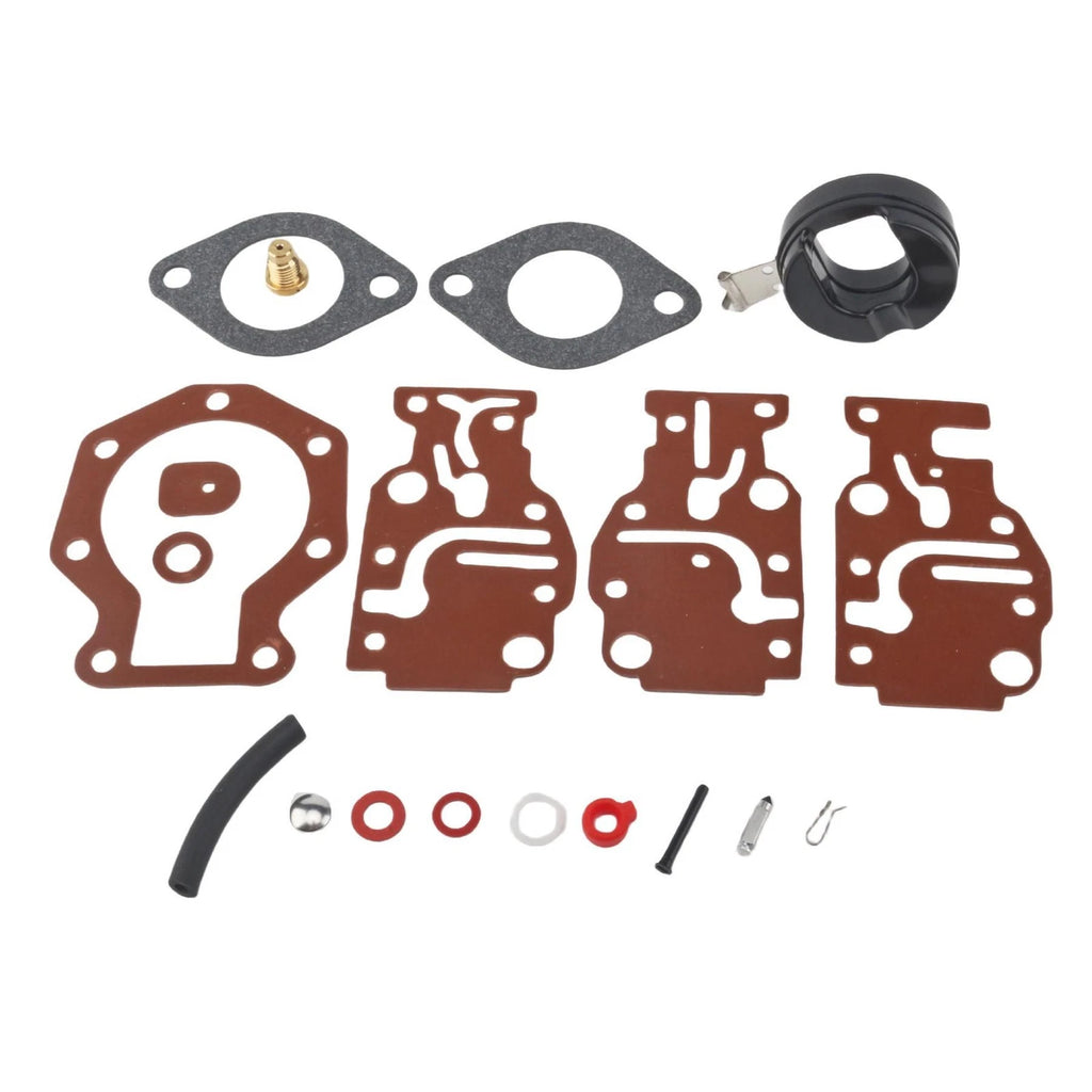 Carburetor Kit with Float for Evinrude Johnson 6-20 HP Engine