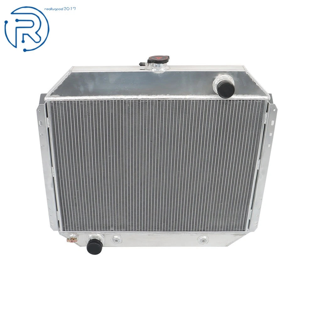 3 Row Aluminum Radiator for Ford F100 F150 F250 Bronco (1966–1979) CC433