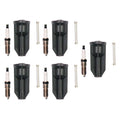 Set of 5 Denso Iridium Power Spark Plugs & NGK Coil Boots for GMC Anyon