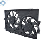 Dual Radiator Fan Shroud Assembly for Ford Taurus Lincoln MKS (2010–2012)