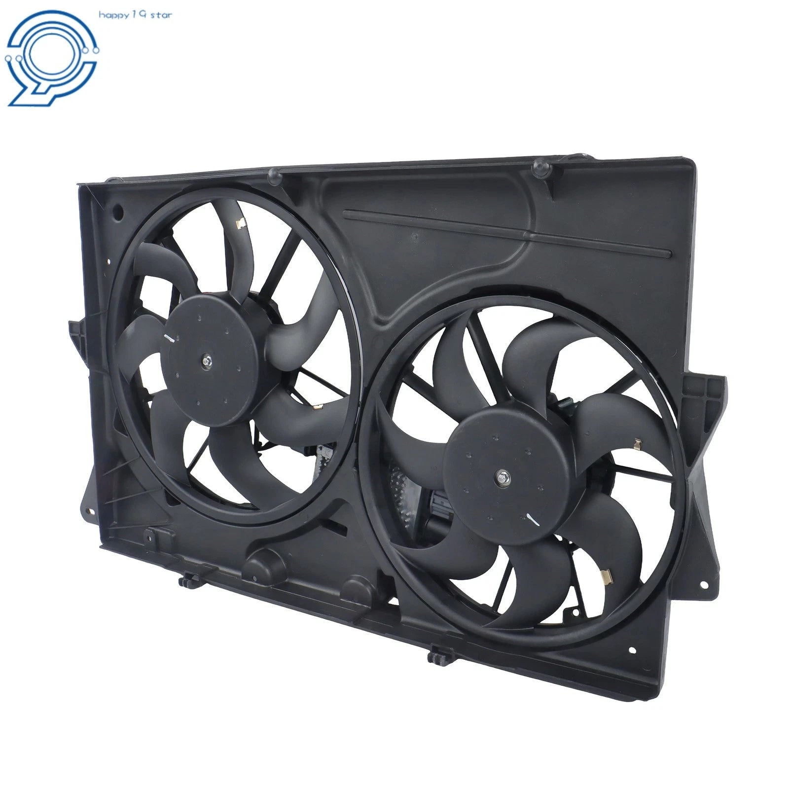 Dual Radiator Fan Shroud Assembly for Ford Taurus Lincoln MKS (2010–2012)
