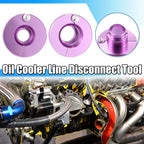 Transmission Oil Cooler Line Disconnect Tool Set for Ford (3/8" & 1/2")