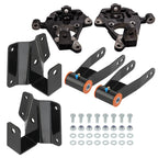 2"/4" Drop Lowering Kit w/ Spindles for GMC Sierra 1500 2WD (1999–2007)