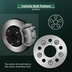 4X 1" Hubcentric Wheel Spacers 5x100 for Subaru Outback Forester Impreza Legacy