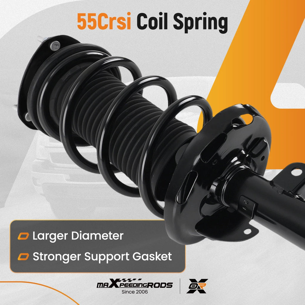 Front Struts & Rear Shock Absorbers Kit for Acura MDX ZDX (2007-2013)