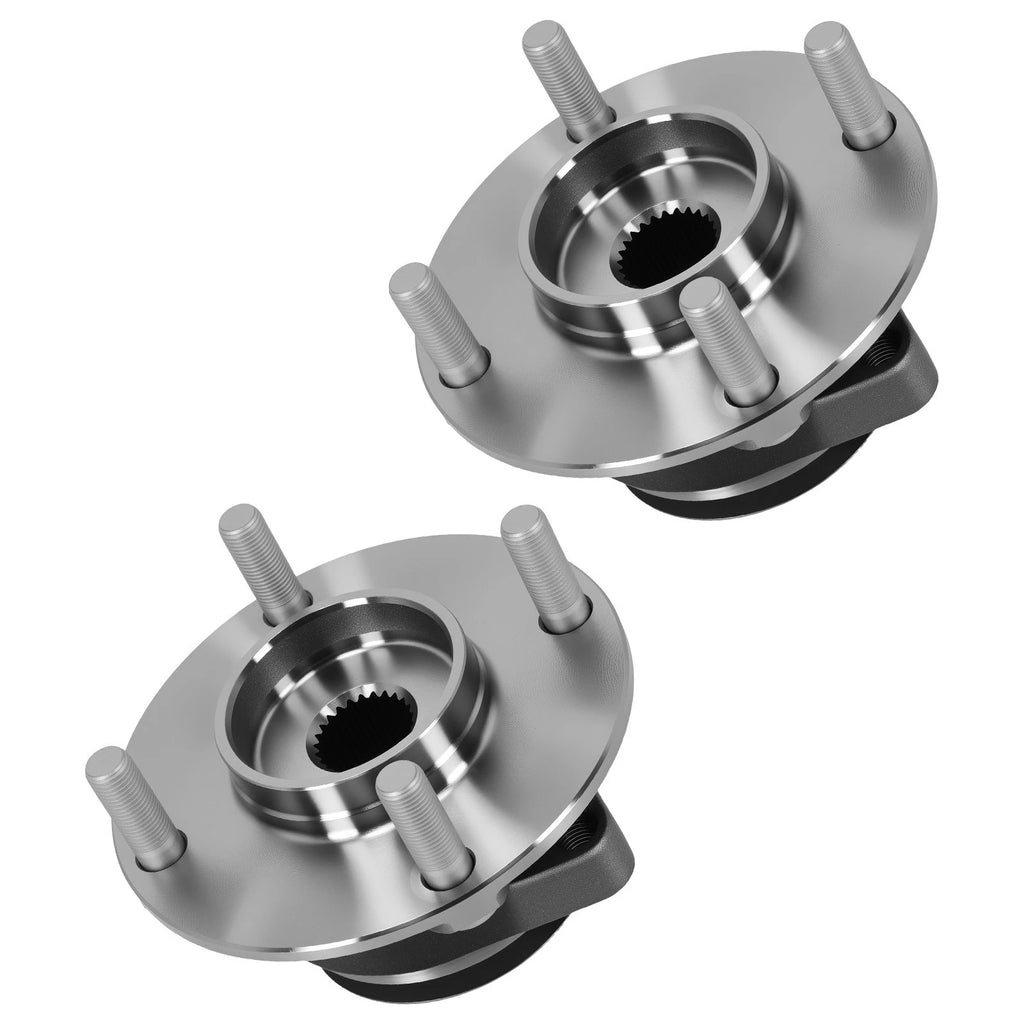 Set of 2 Front Wheel Hub Bearing Assemblies for Nissan Cube (2009-2014)