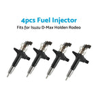 Fuel Injector for Isuzu DMax Holden 4JJ1 3.0L (2008–2020) 8980116043 095000-6980