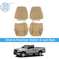 Set of 2 Perforated Leather Seat Covers for Ford F-150 (2009–2014)