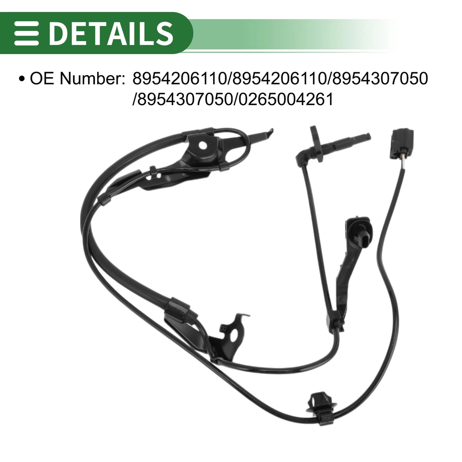 ABS Wheel Speed Sensor No. 8954206110 for Toyota Camry (2017)