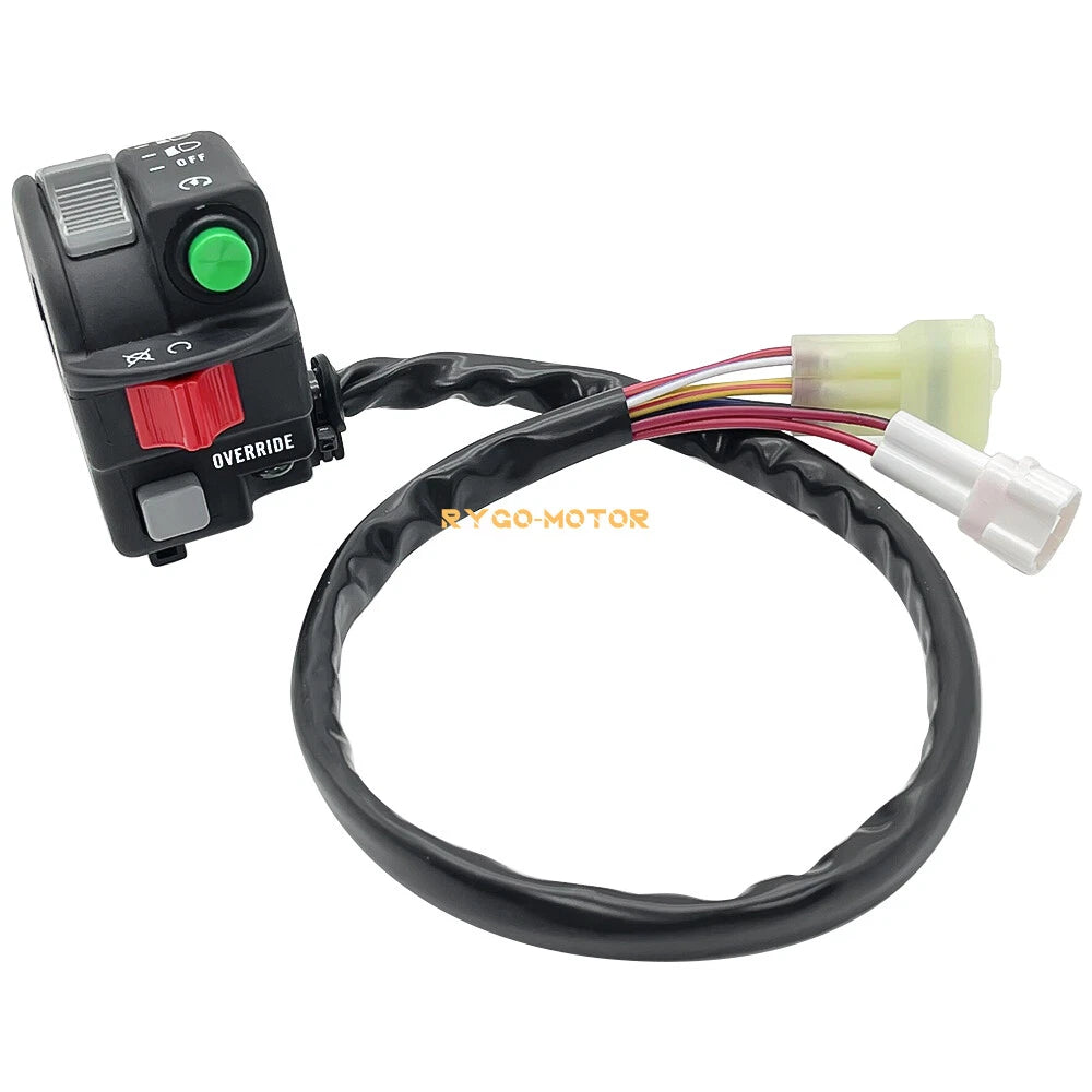 Handlebar Switch Start Kill Stop Headlight for Yamaha Grizzly 700 (2007–2008)
