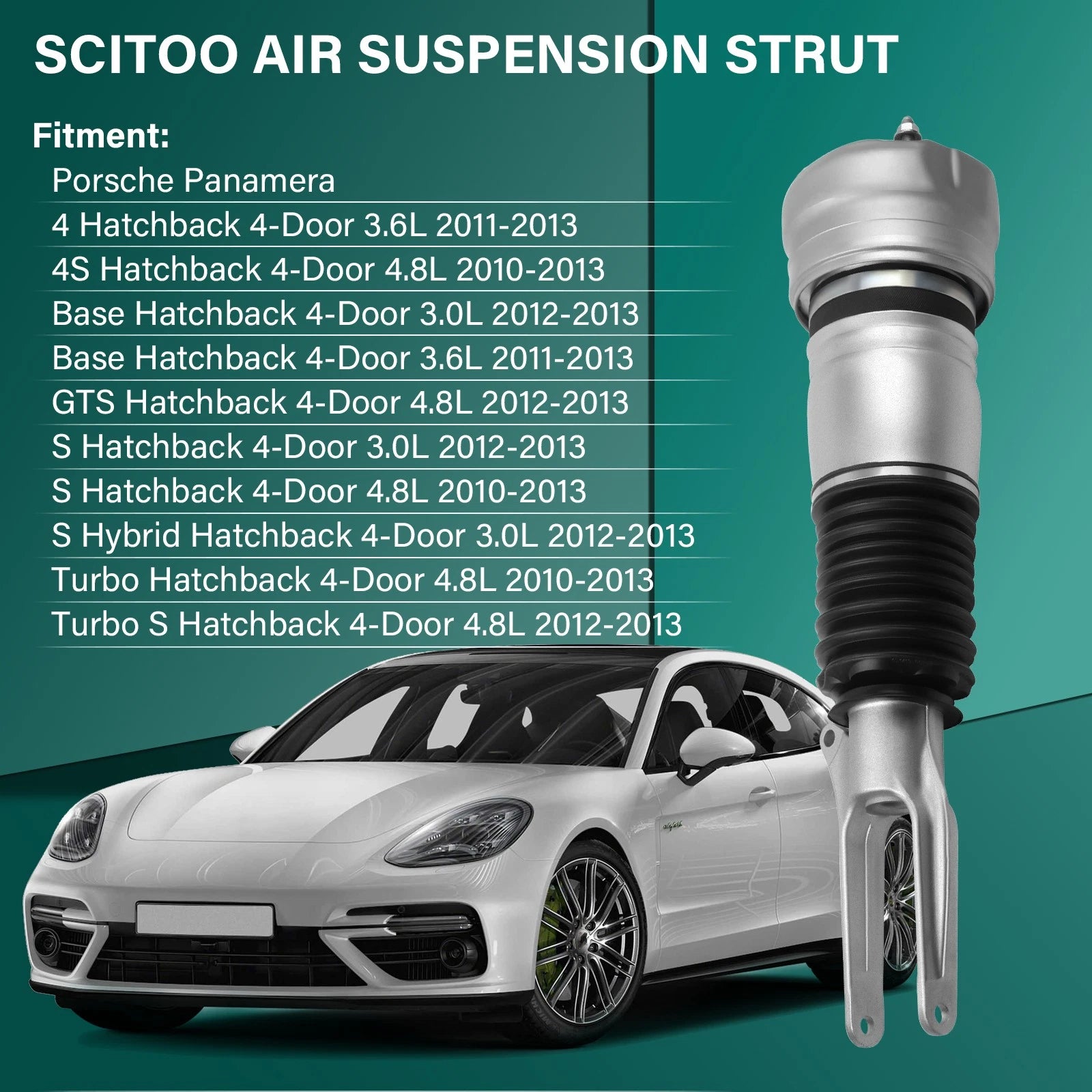 Front Air Suspension Strut Compressor for Porsche Panamera Turbo (2010–2013)