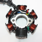 6 Coil Magneto Flywheel Stator for GY6 125cc 150cc ATV Quad Dirt Bike