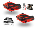Powermadd Sentinel LED Turn Signal Handguards for Snowmobile (Red/Black)