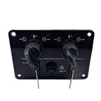 Dual Key Switch Control Panel Mount for Yamaha Boat (6K1-82570-13, 6K1-82570-08)