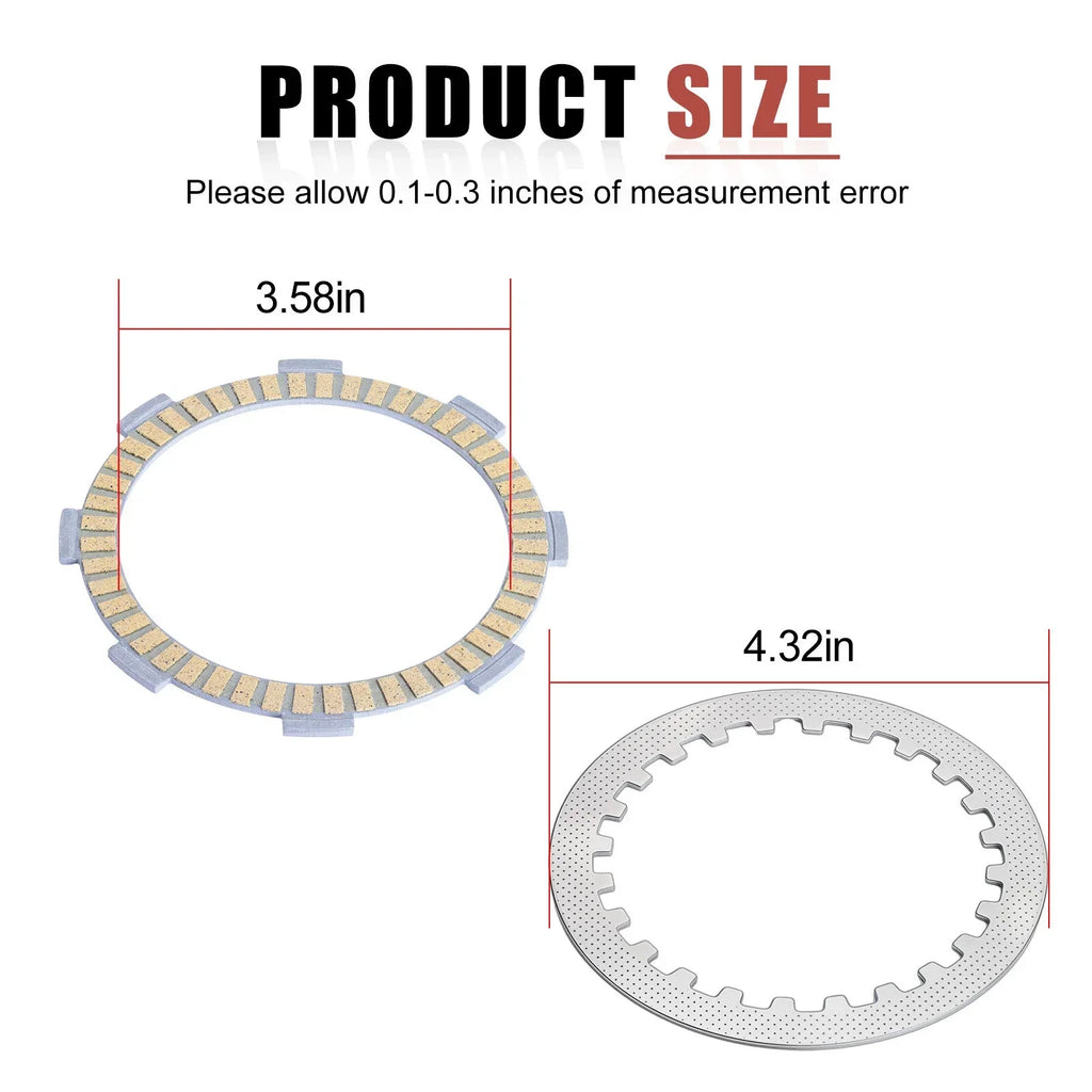 Clutch Plates & Gasket Kit for Honda CR80R/CR85RB