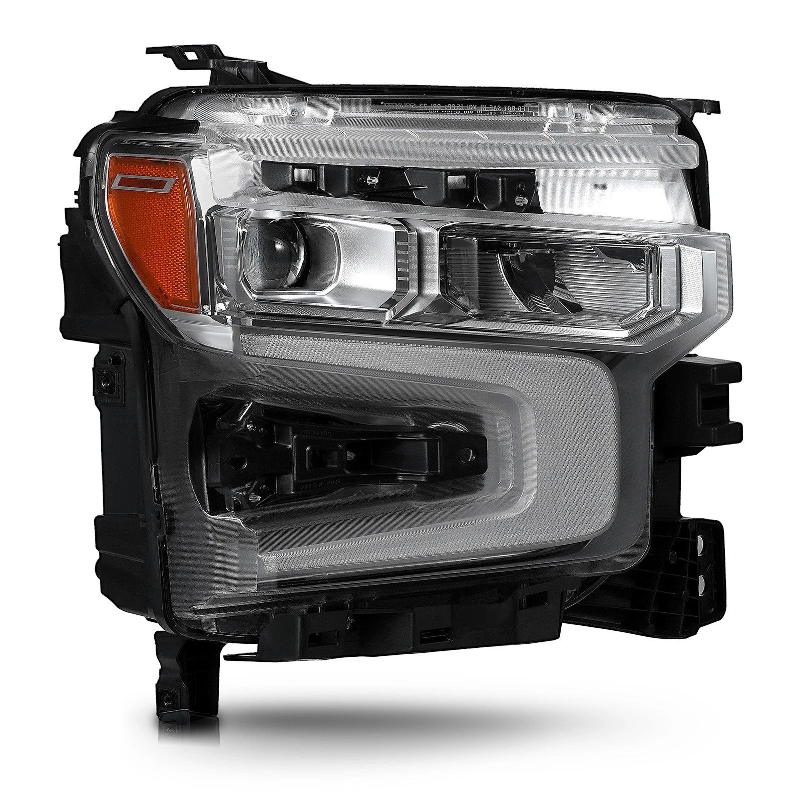 Full LED Headlight for Chevy Silverado 1500 LTZ (2022–2026) Chrome Passenger Side