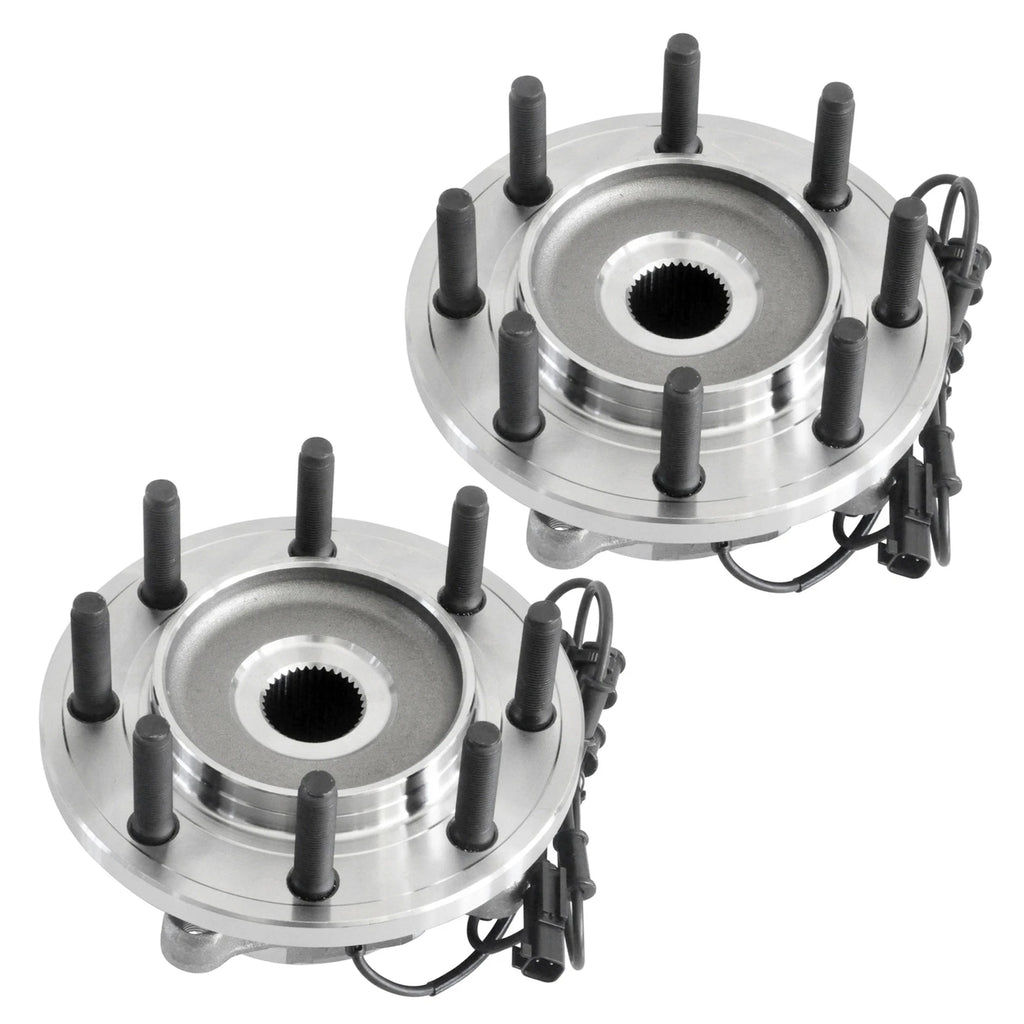 2X Front Wheel Bearing & Hub for Dodge Ram 2500 (2009-2011)