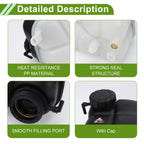 Coolant Expansion Overflow Tank with Cap for Mercedes-Benz 400SE (1992-1993)