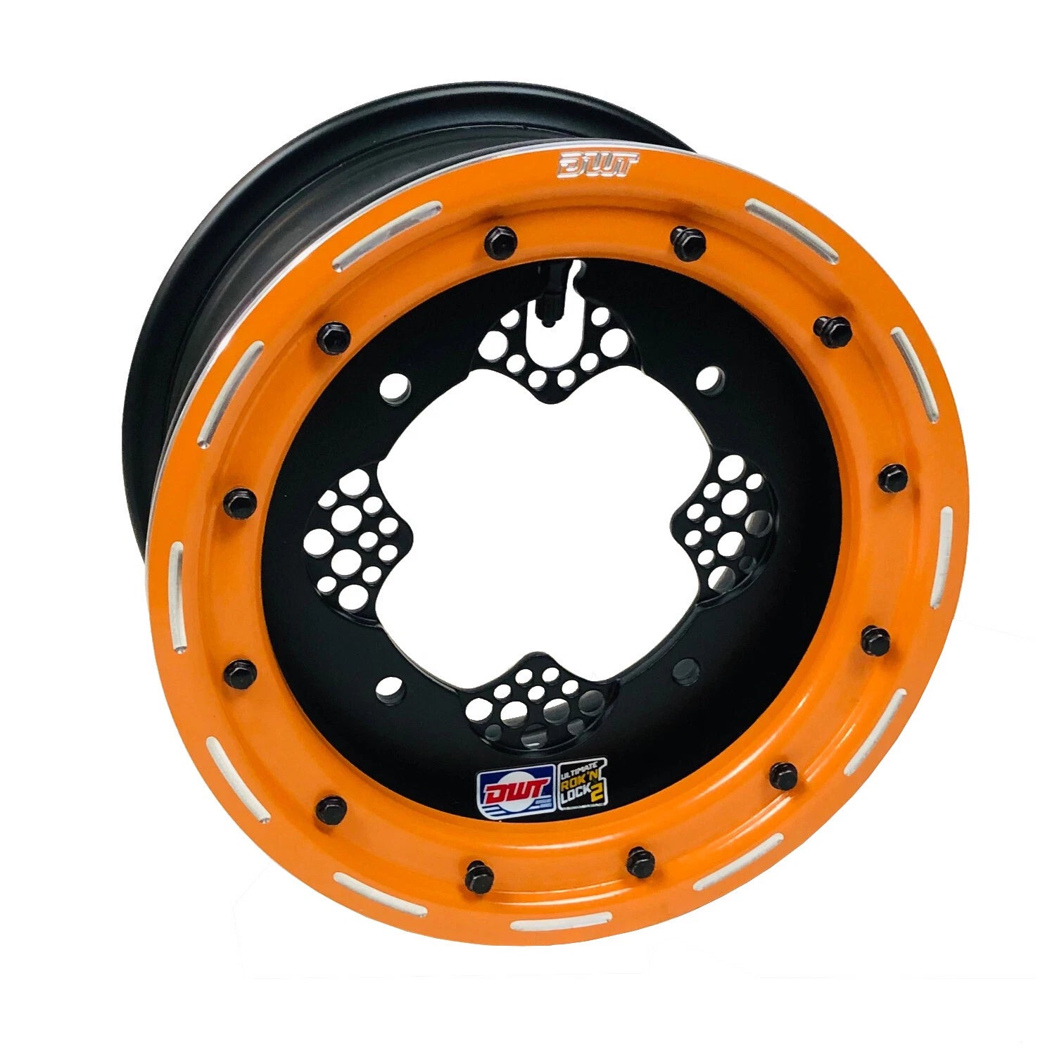 DWT ROK'N LOK Front Beadlock Rim Wheel 10" 10x5 4+1 4/144 for TRX 300EX 300X (2000–2006)