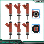 Set of 6 Fuel Injectors for Toyota Sienna Camry 3.5L (2007–2011) 23209-0P040