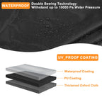 Waterproof UTV Cover for Honda Pioneer 700 (2014–2023) 210D-PU