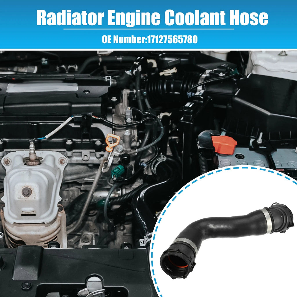 Lower Engine Radiator Coolant Hose for BMW 525xi (2006–2007) No. 17127565780