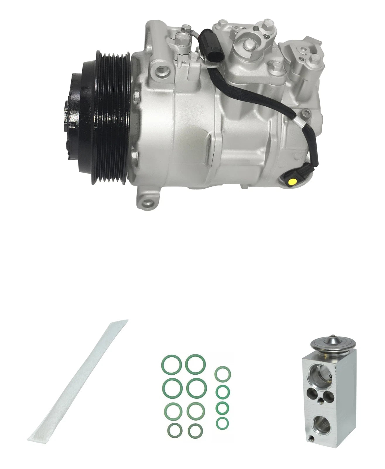 AC Compressor Kit Replacement for Mercedes SLK55 AMG (2012–2016)