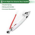 Front Right Door Handle No. 6921033090 for Lexus ES350 (2007–2012) Silver Tone