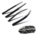 Set of 4 Window Visor Rain Deflectors for Toyota Sienna (2011–2020)