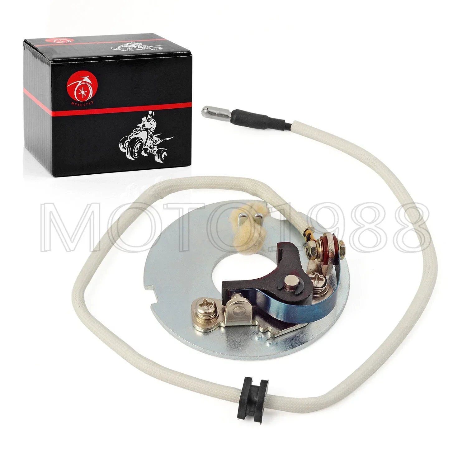 Points Ignition Assembly for Honda ATC90 Trail 90 CT90 CL90 ST90