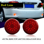 2PC LED Brake Tail Lights for Scion iQ, xB, Toyota Sienna, Corolla