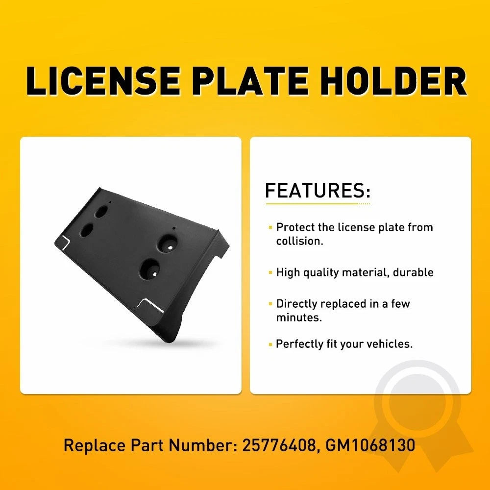 Front License Plate Bracket for Cadillac SRX (2010–2016) EPY