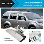 Chrome Rear Outer Door Handle LH RH for Nissan Pathfinder R51 (2005–2013)
