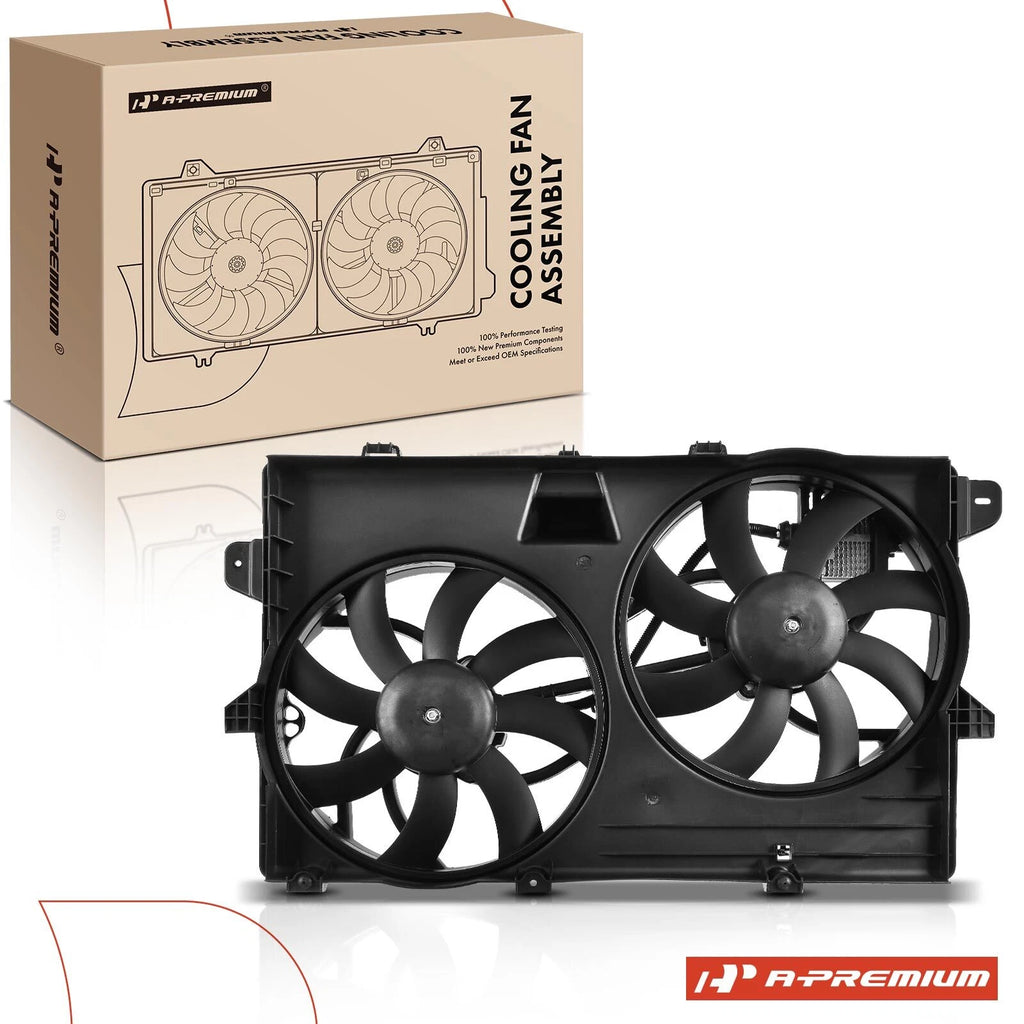 Dual Cooling Fan Assembly for Ford Edge Lincoln MKX (2007–2014)