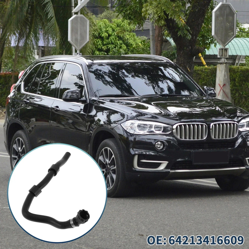 HVAC Heater Hose for BMW X3 E83 (2007 - 2010) Rubber Black