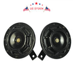 2X Electric Blast Tone Horn Kit for 12V Vehicles