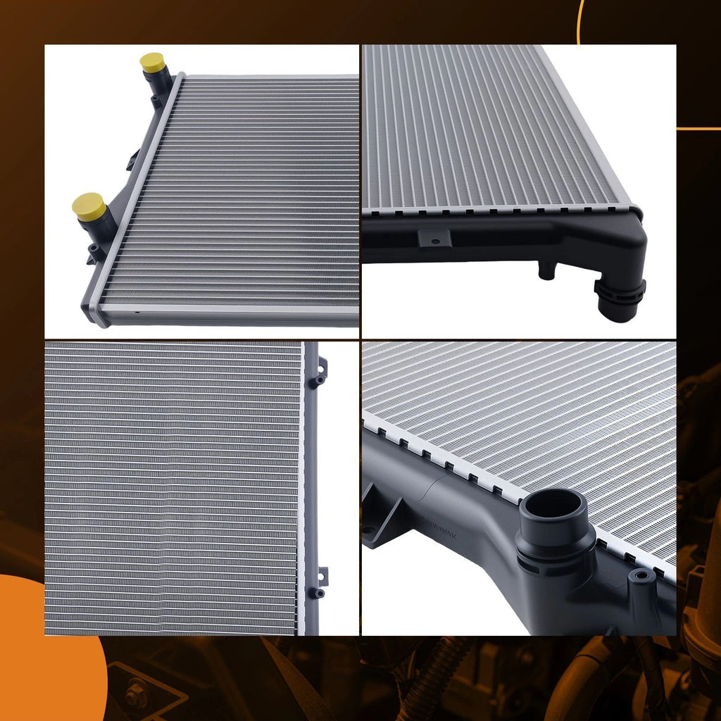 Aluminum Radiator for VW Passat 2.0L (2009–2010) 5K0121253B